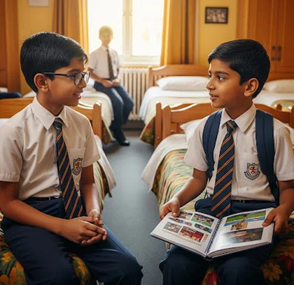 International school students